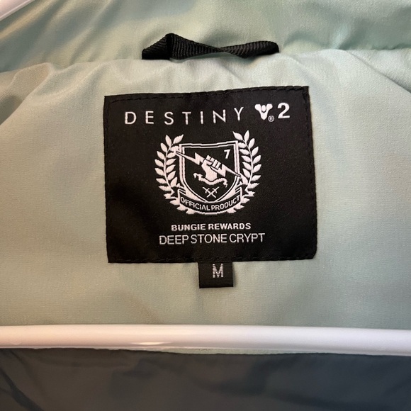 Destiny 2 Bungie Rewards Deep Stone Crypt Reversible Puffer Vest - Picture 10 of 11